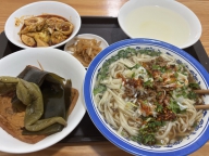 济宁美食手工面条捣鸡蛋